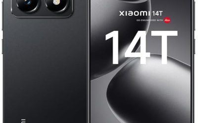 Xiaomi 14T Ai 5G (512/12GB) ROM global desbloqueado en todo el mundo (para Tmobile Mint Tello Global) Cámara Triple Pro Leica de 50MP 6.67″ 144Mhz (Titan Black)